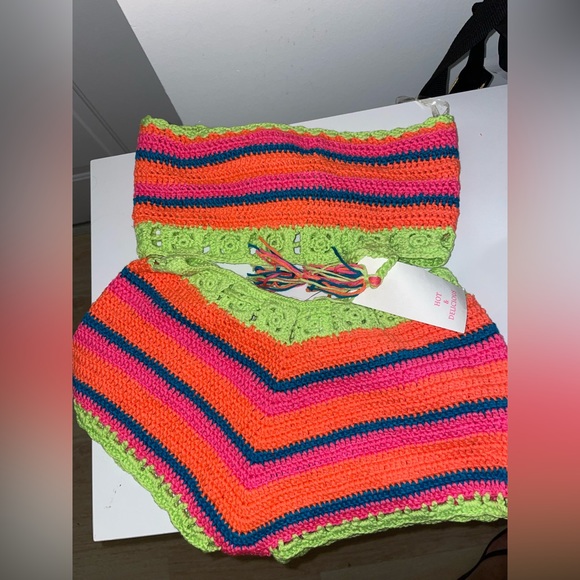 Colorful Crochet bathing suit - Picture 3 of 7